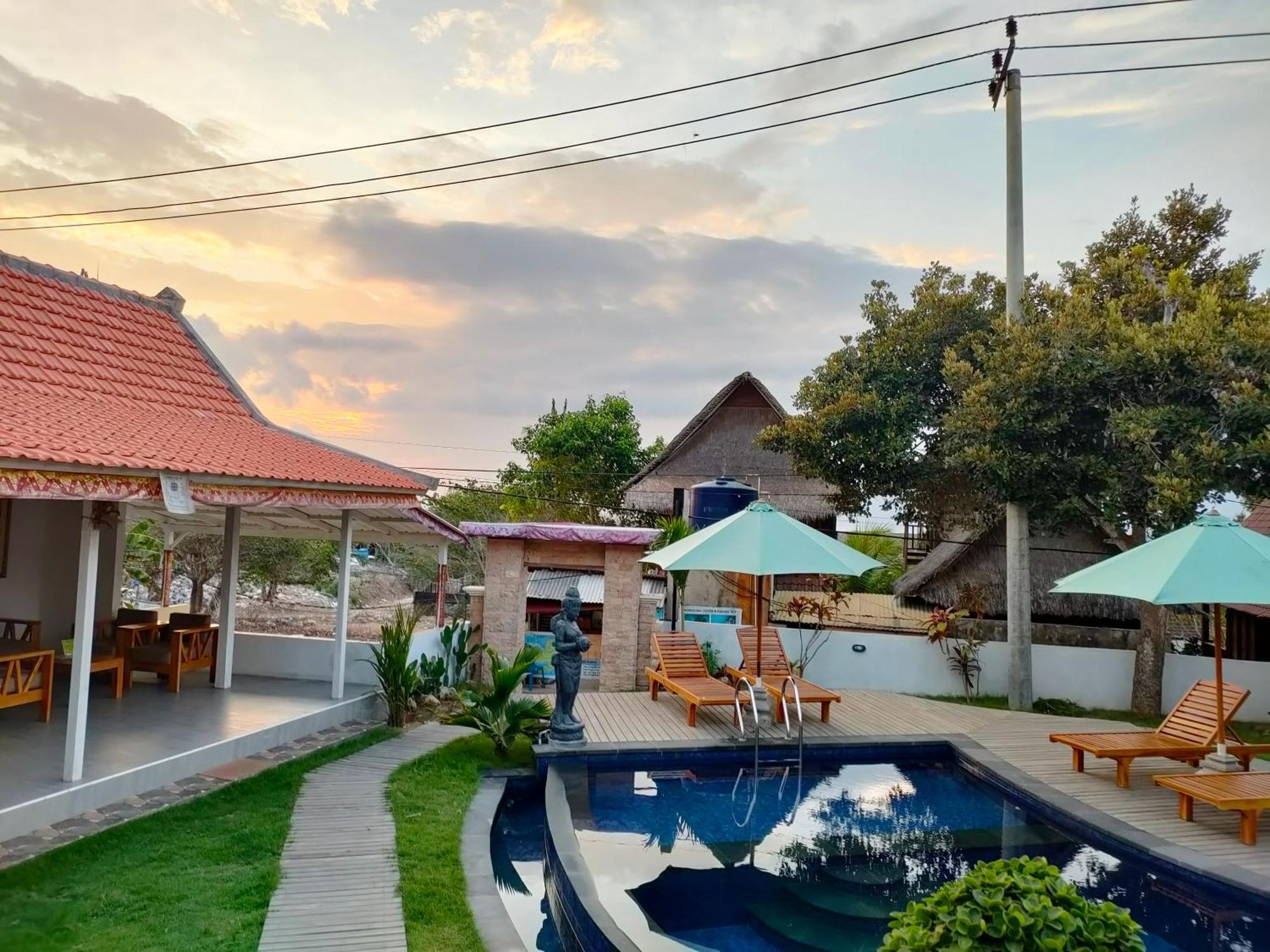 Blue Sky Villa Ceningan 蓝梦岛 外观 照片